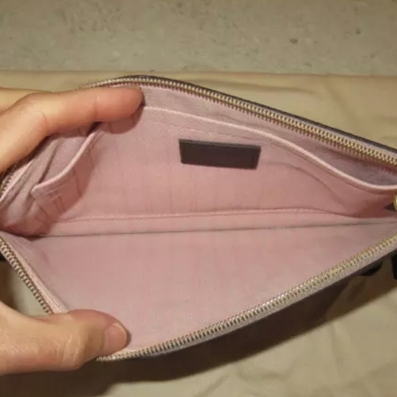 Traded LV Damier Ebene Neverfull MM Rose Ballerine Pink with Pouch - Picture 10 of 12